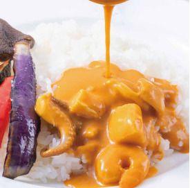 golden seafood curry