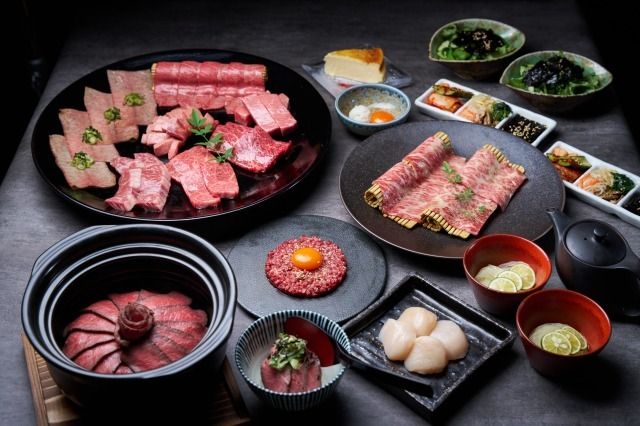 【忘新年会】極みコース（元祖華タンも復活！生食のユッケや質の高い希少部位、ステーキを含む大将軍で一番 贅沢なコース）