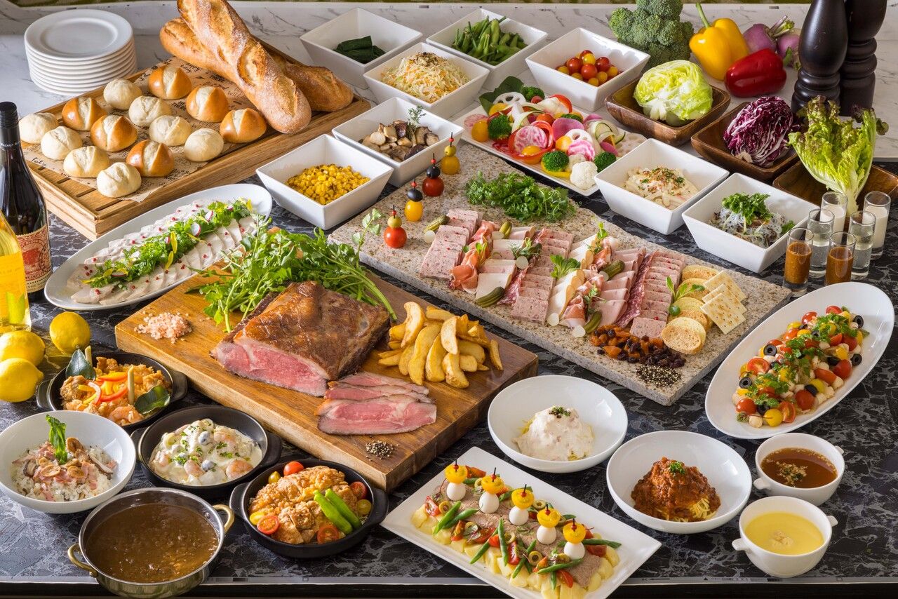 土日祝日限定ランチブッフェ（大人） 5,000円