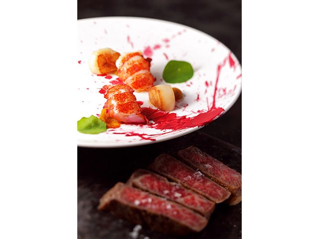Steak & Seafood Lunch（japanese beef steak）80ｇ