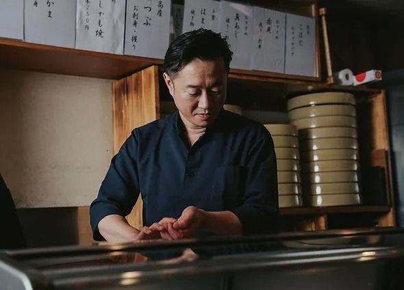 Les exquis sushis privés du chef Sugiyama