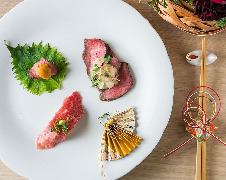 『天草和牛の会席コース』厳選した天草和牛を心ゆくまで。記念日・誕生日のご利用に（すべて個人盛りでご提供）