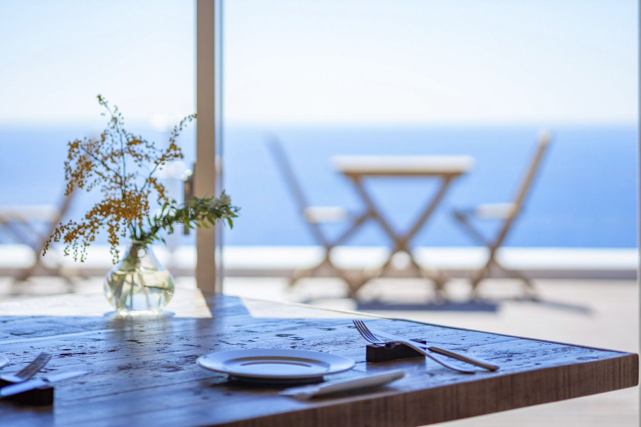 ランチタイムのフルコース