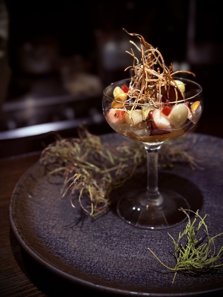 REY 계절의 창작 페루 요리 코스