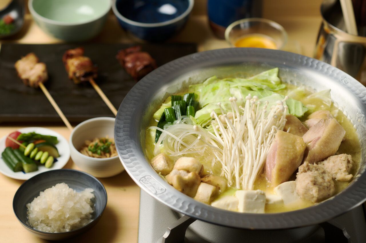 期間限定♦極み水炊きコース