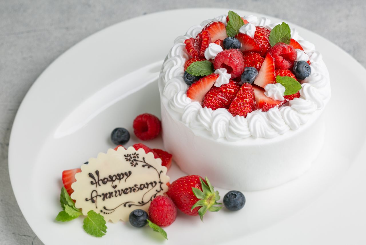 🍰オプション直径12㎝ケーキ＠3000(13％サービス料別)