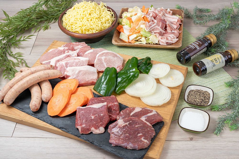 【ベーシックBBQセット（器材レンタル付き）】