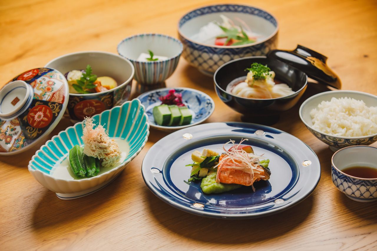 [อาหารเย็น] อาหารไคเซกิตามฤดูกาล