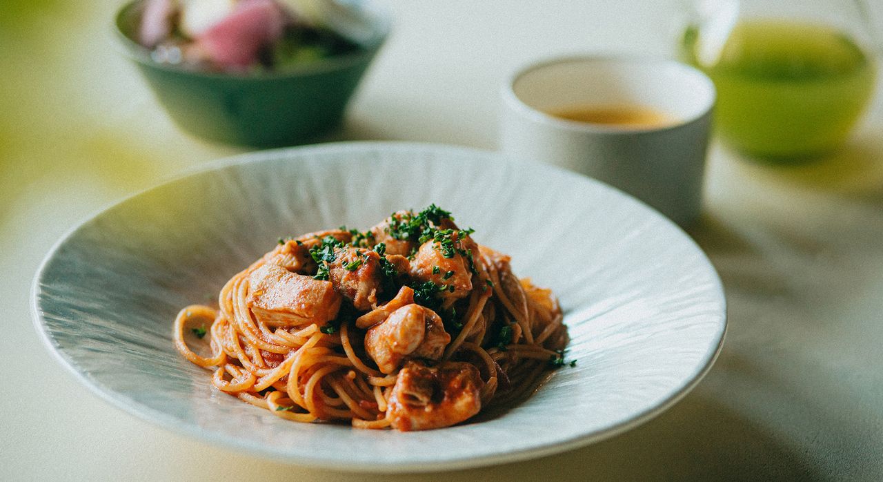 美味鶏のカチャトーラ　ランチサラダ・スープ付き