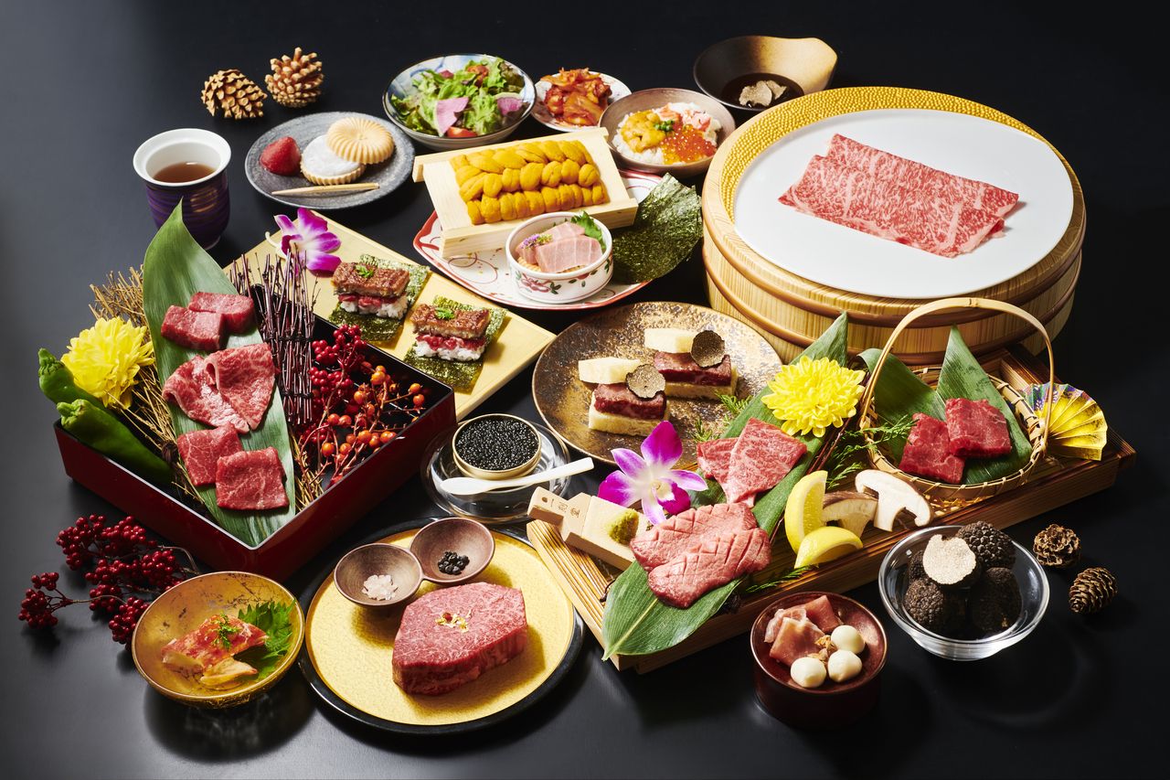 ~SPECIAL UNI-Couse~ (홋카이도 이쿠모탄&고베규 메인 코스)