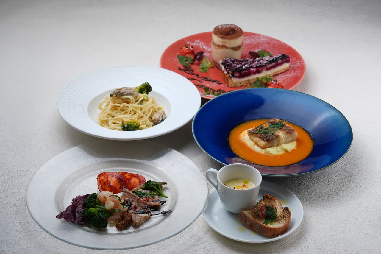 【디너】스탠다드 코스 6800엔