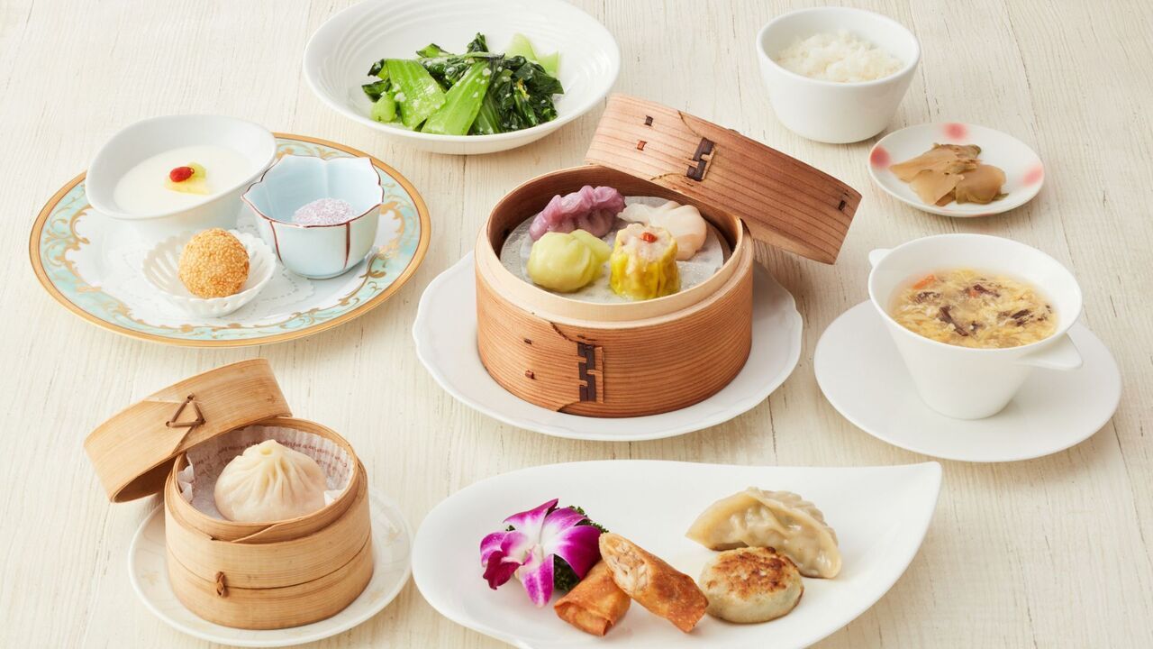 【飲茶ランチ】選べるメイン１品+点心８種+スープ+デザート