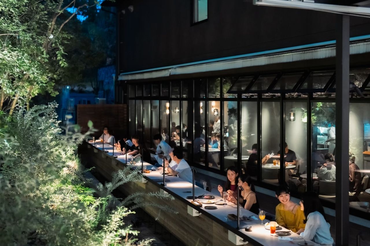 (Dinner): [Terrace counter] Seats only Reservation (Please choose your menu on the day)