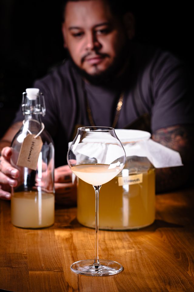 Maridaje milpa sin alcohol creado por el Chef Willy