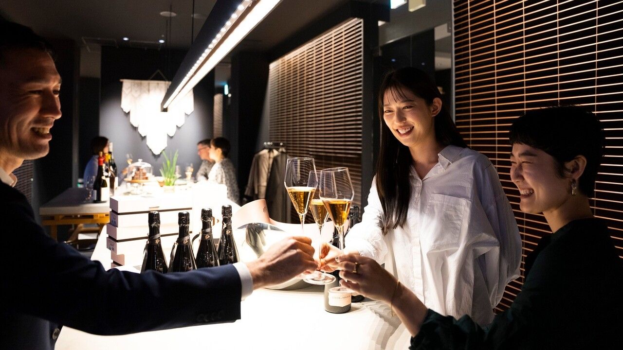 Champagne PARTYplan (wine and food included)