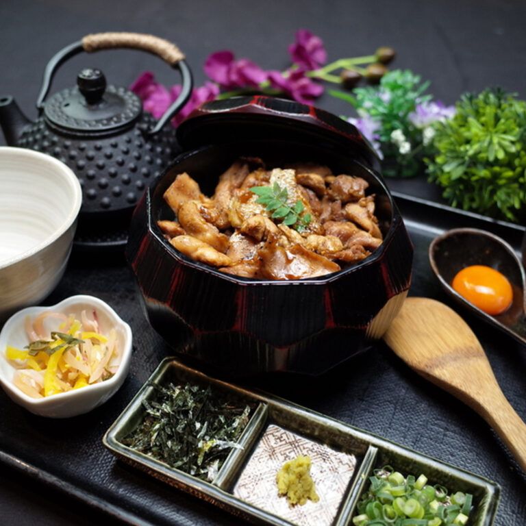 [Official website only] Hinai Jidori Chicken Mabushi Lunch Course with a toast drink