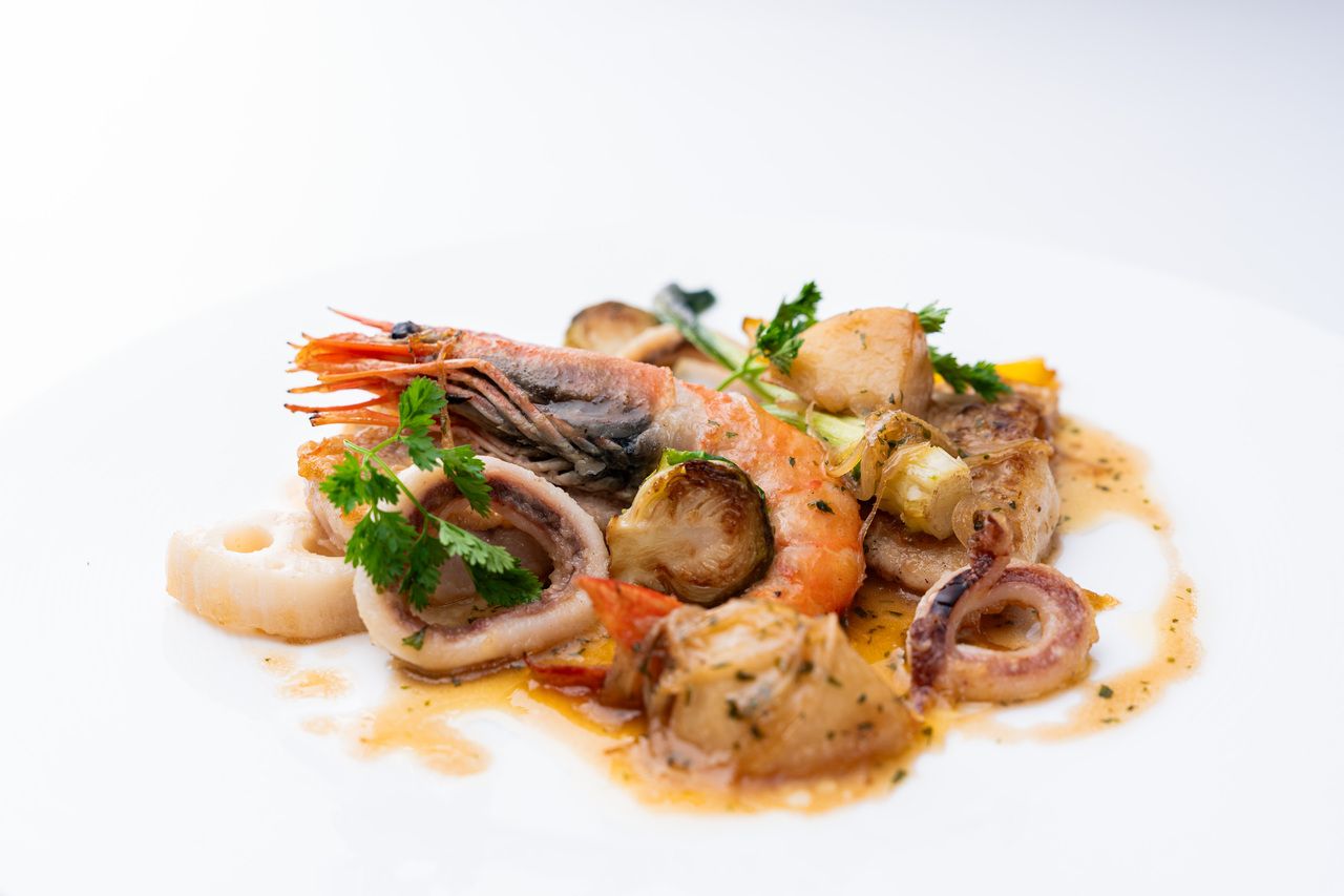 For those who want to eat both fish and meat...! [Fonce Course II]