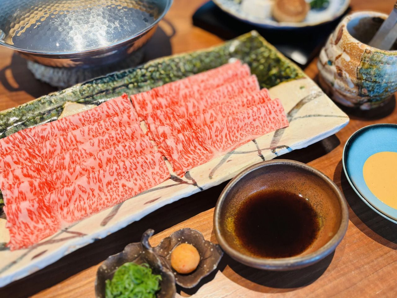 松阪牛涮锅套餐】