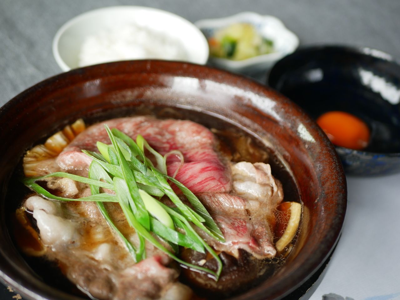 とちぎ和牛ロース　すき焼き御膳