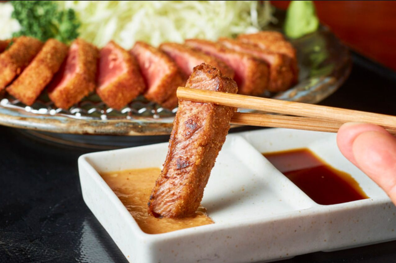 炸牛排套餐3种小碗195g