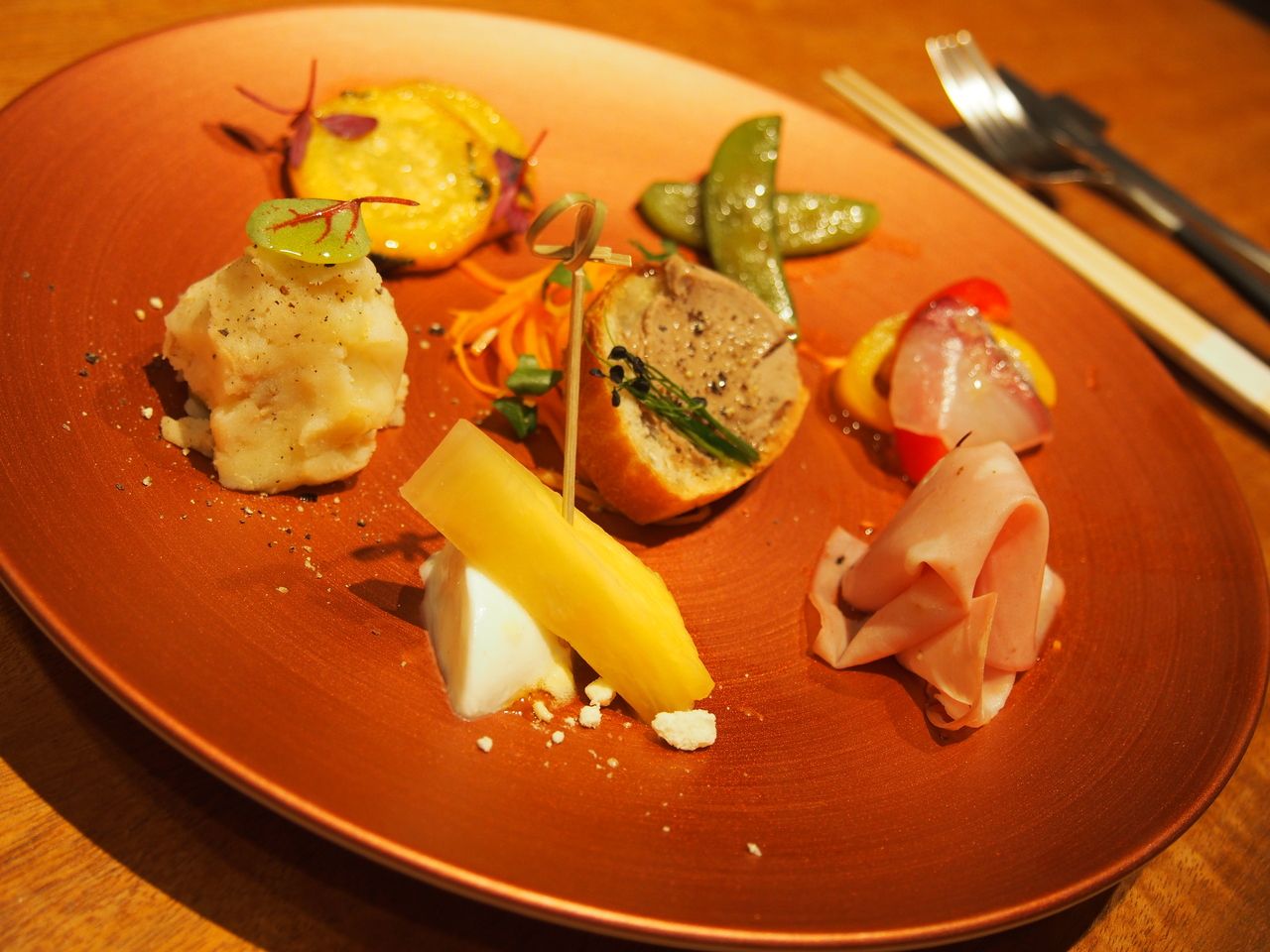 Lunch prix fixe course: 4 options