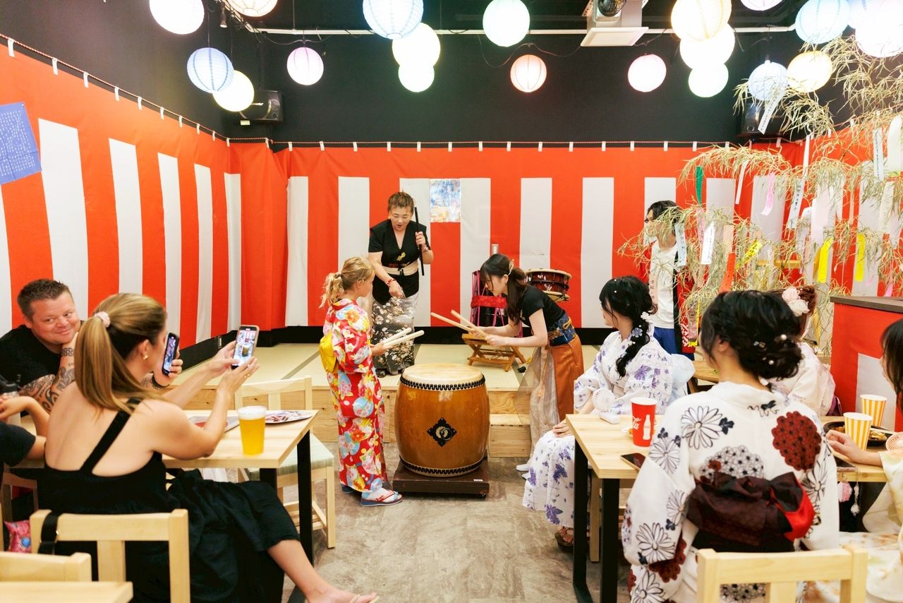 요사코이 춤 강의 ※무제한 음료 【3,000엔 코스】