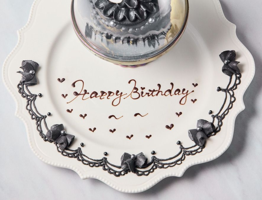 Personalised birthday plate