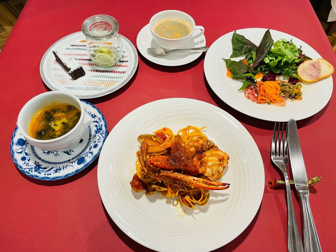 1月のパスタランチコース