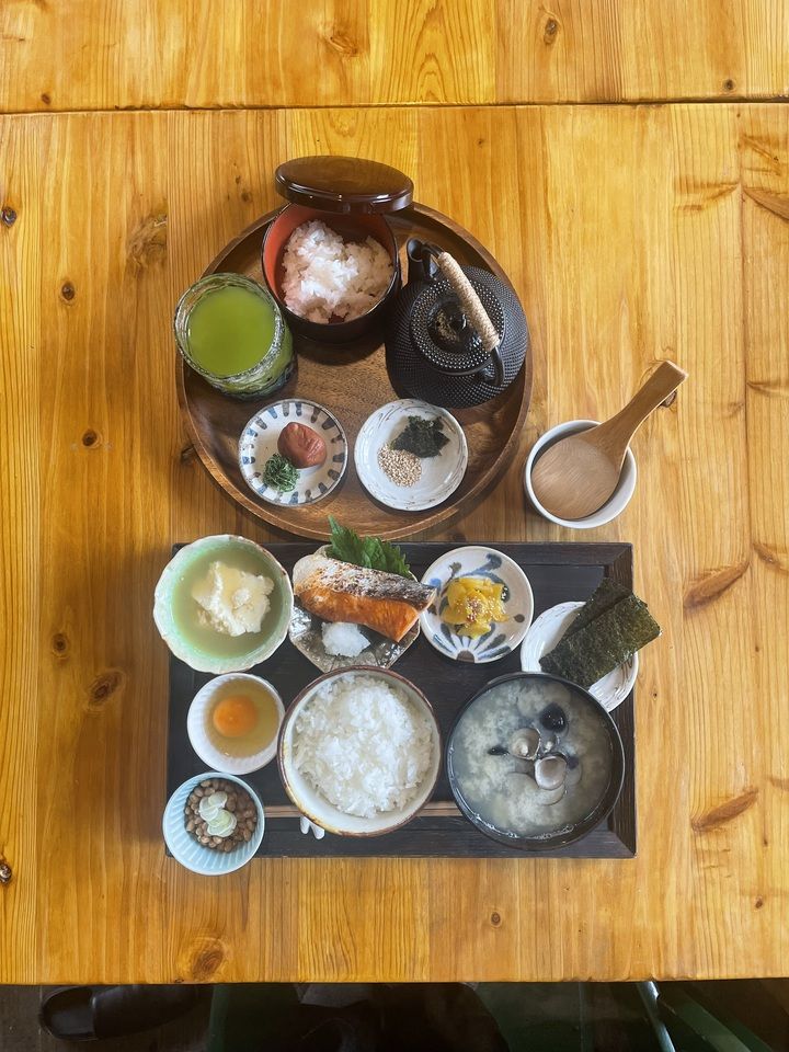 旅の終わりの満腹朝ごはん