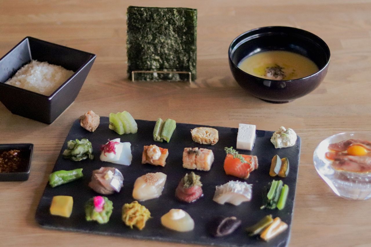 Teori-sushi【Sashimi】｜짧은 코스 요리