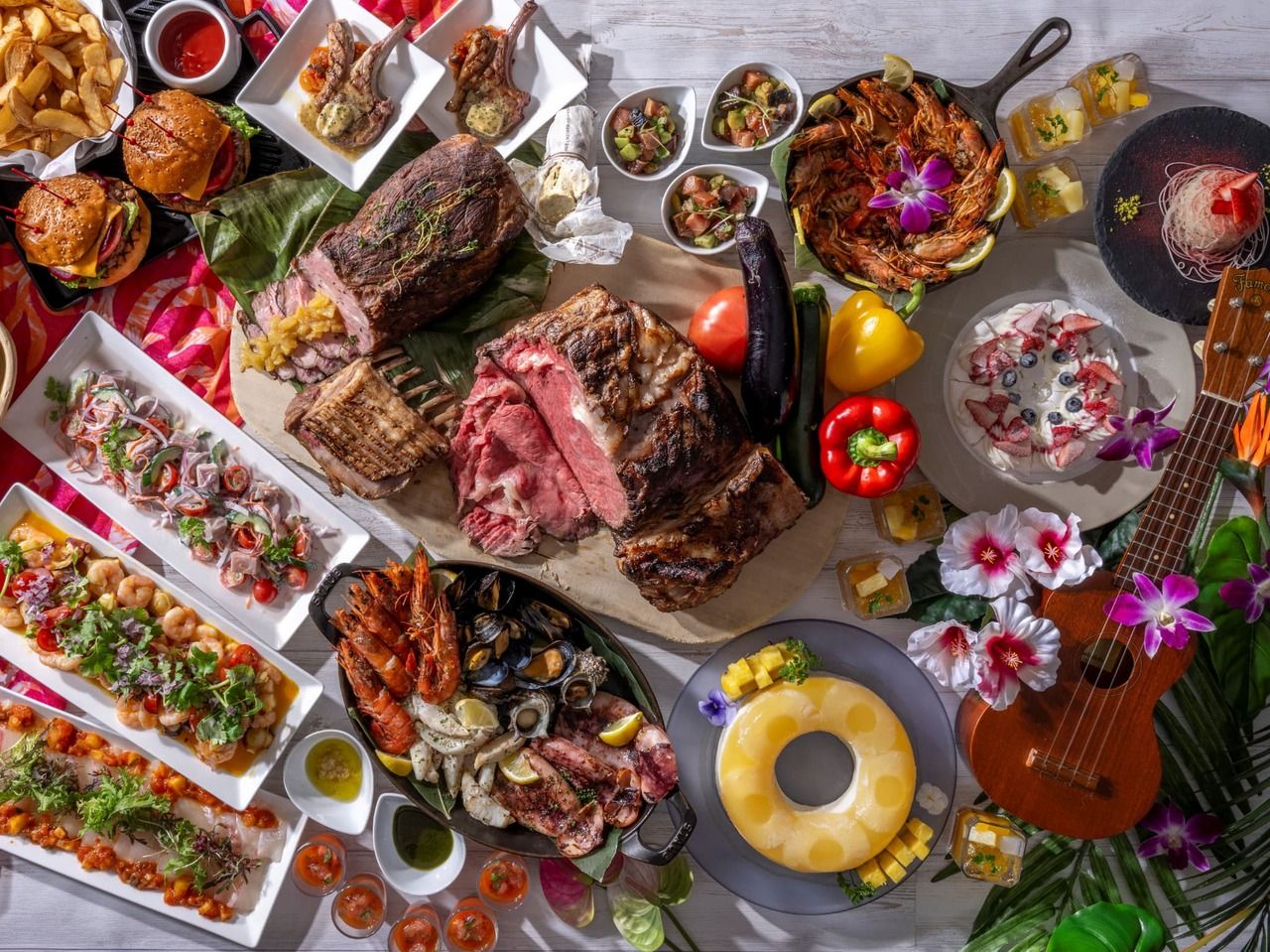  [Precio normal] Almuerzo buffet 90 minutos | 6300 yenes