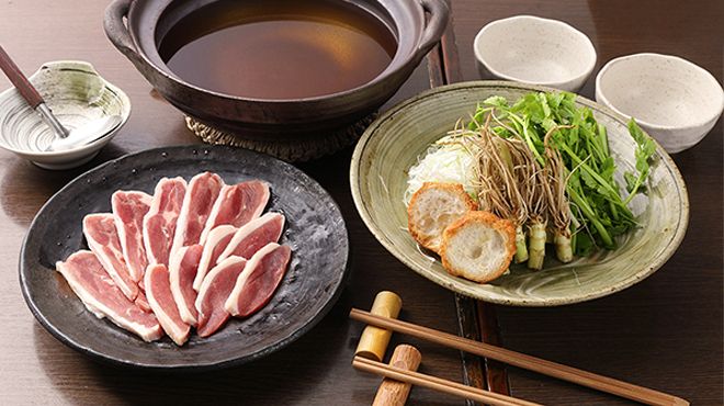 【鴨せり鍋スタンダードコース】