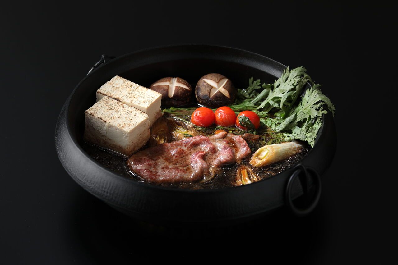 Hayama Beef: Finest Japanese black Wagyu beef sukiyaki