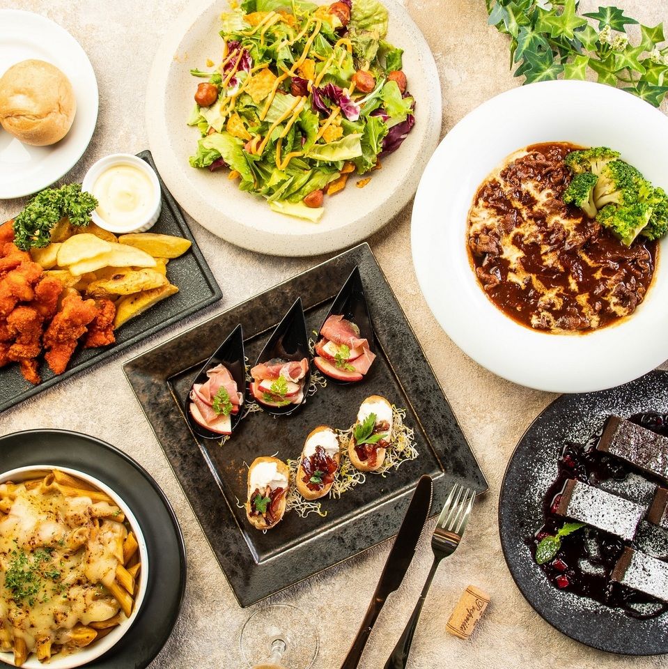 『ゴルフ個室』忘新年会カジュアル（7品2時間飲み放題付）