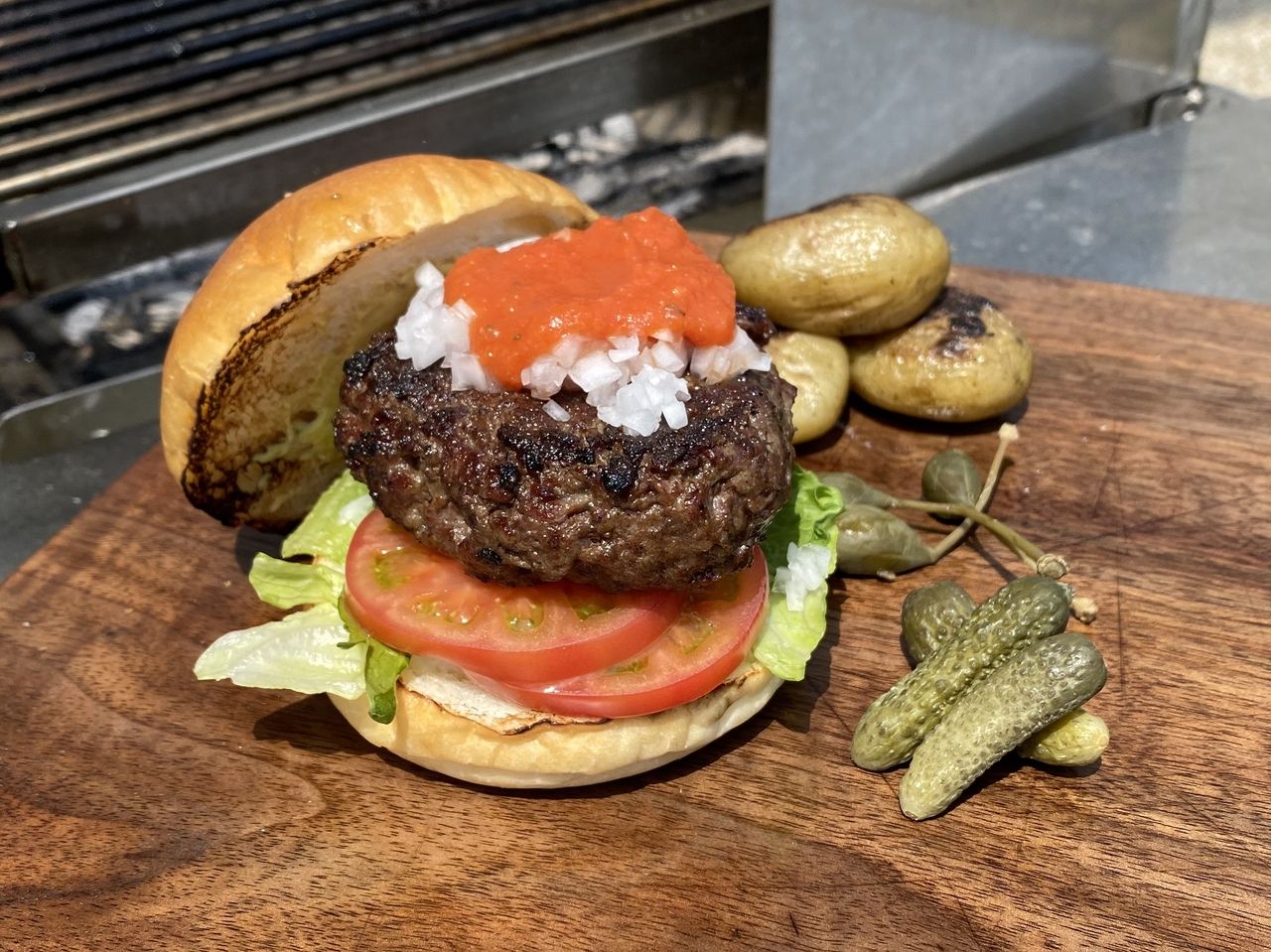 Wood-Fired Burger Course