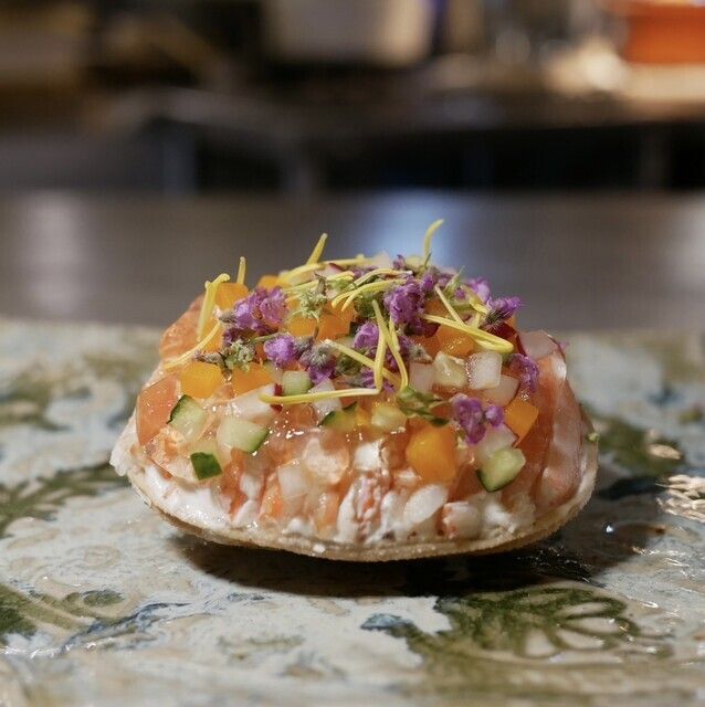 香箱蟹と旬彩コース    ※期間限定11/8～12/31まで