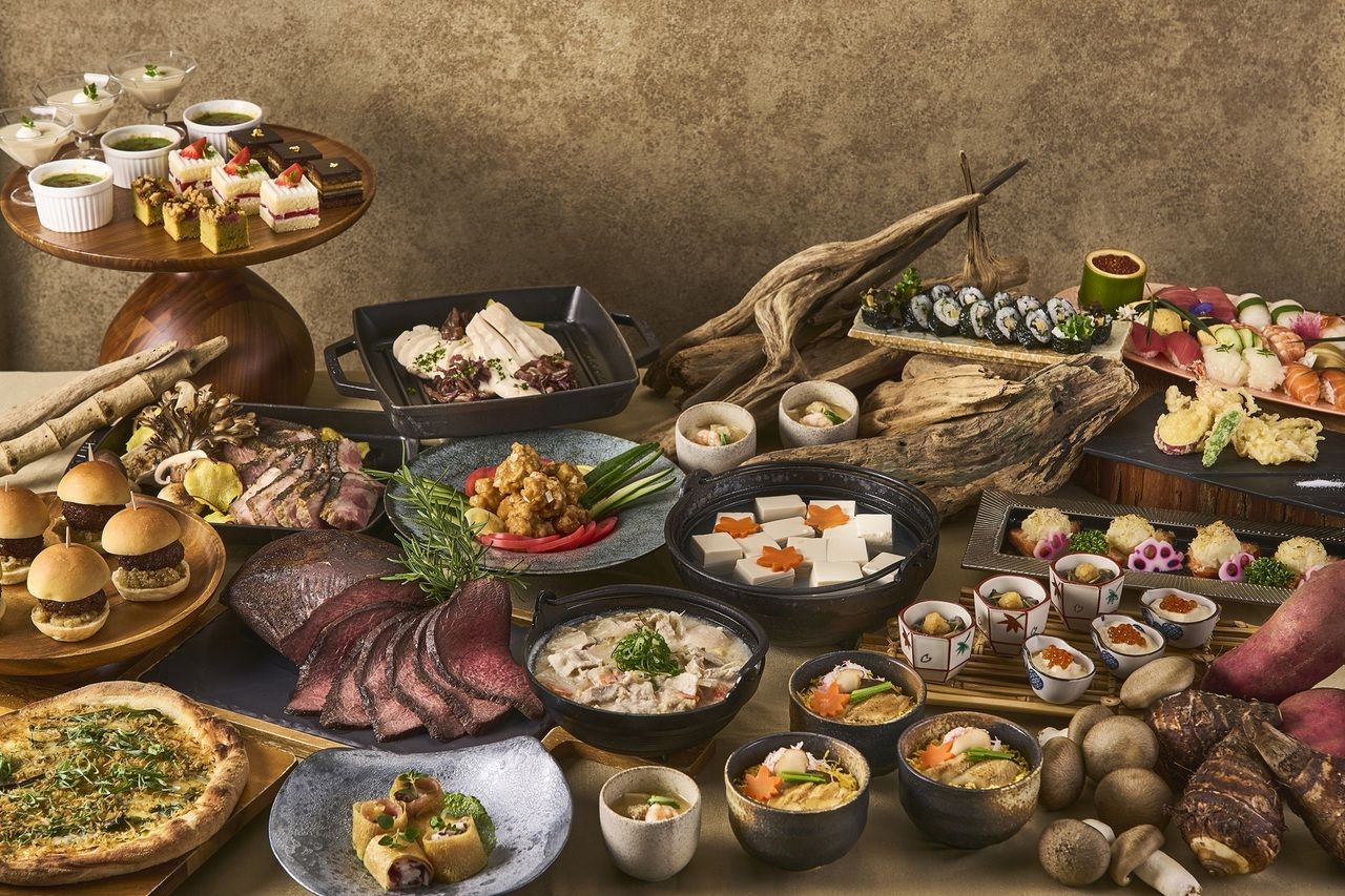 [November and December: Kyoto's Winter Blessings] Weekend and Holiday Lunch Buffet (90 minutes) [Official Website Reservation Discount]