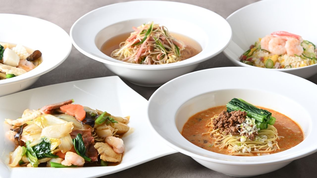 Winter noodle and rice set