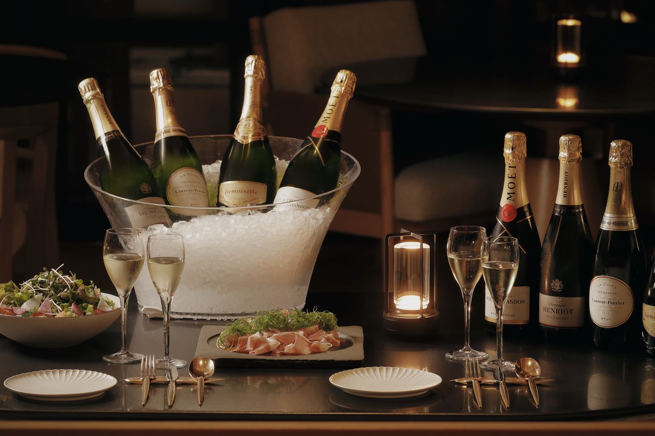 シャンパン・リュミエール / 選べるお料理付き