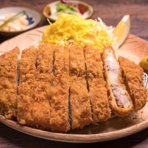 やんばる島豚あぐー特上リブロースカツ定食