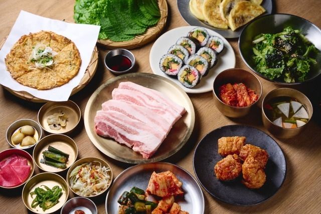 歓送迎会サムギョプサルコース