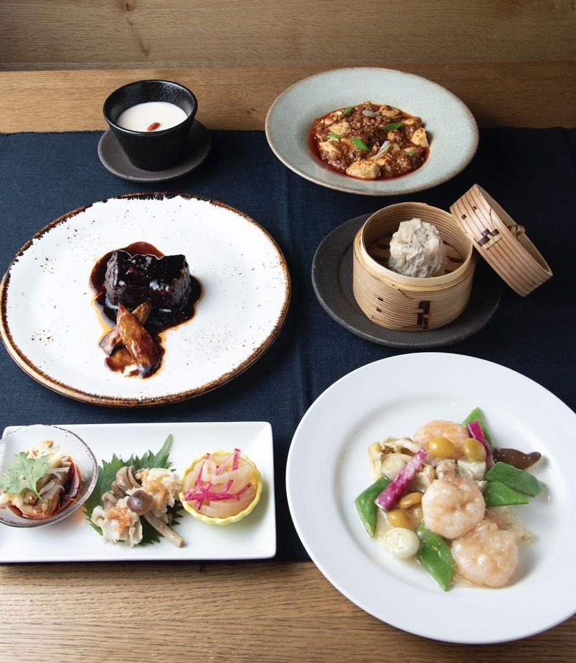 季節を楽しむこだわり素材の四川コース