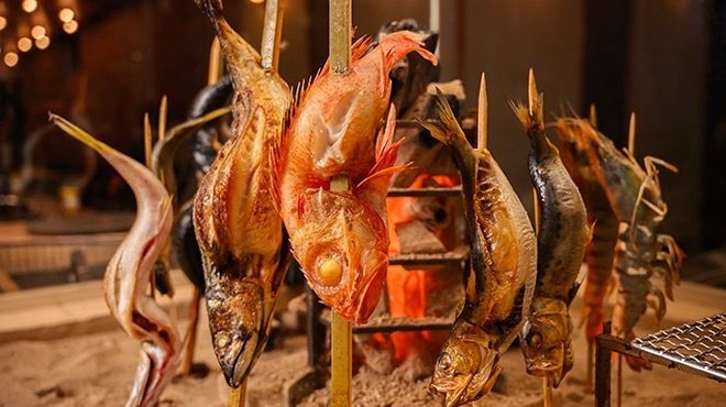 ★【至高】高級魚キンキ＋料理長厳選旬のおまかせ料理＋釜炊きご飯　飲み放題付き