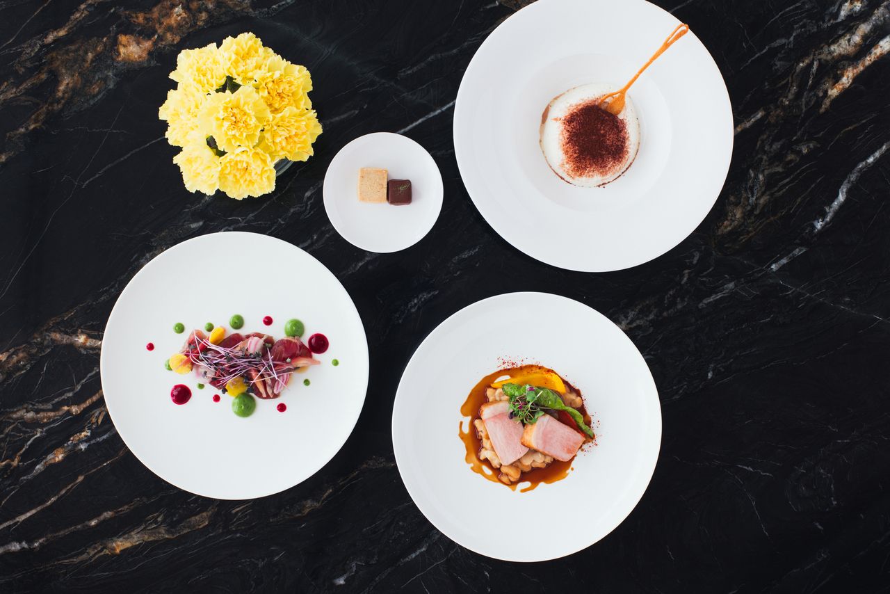 【Online Special 】3 dinner course with a glass of sparkling wine