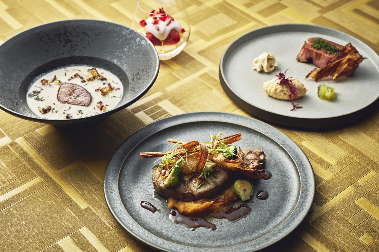 【Standard Course】Appetizer, Soup, Meat, Dessert