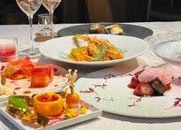 [Anniversary special course] Precious memories with a dessert plate full of flowers ~Cheers with champagne~