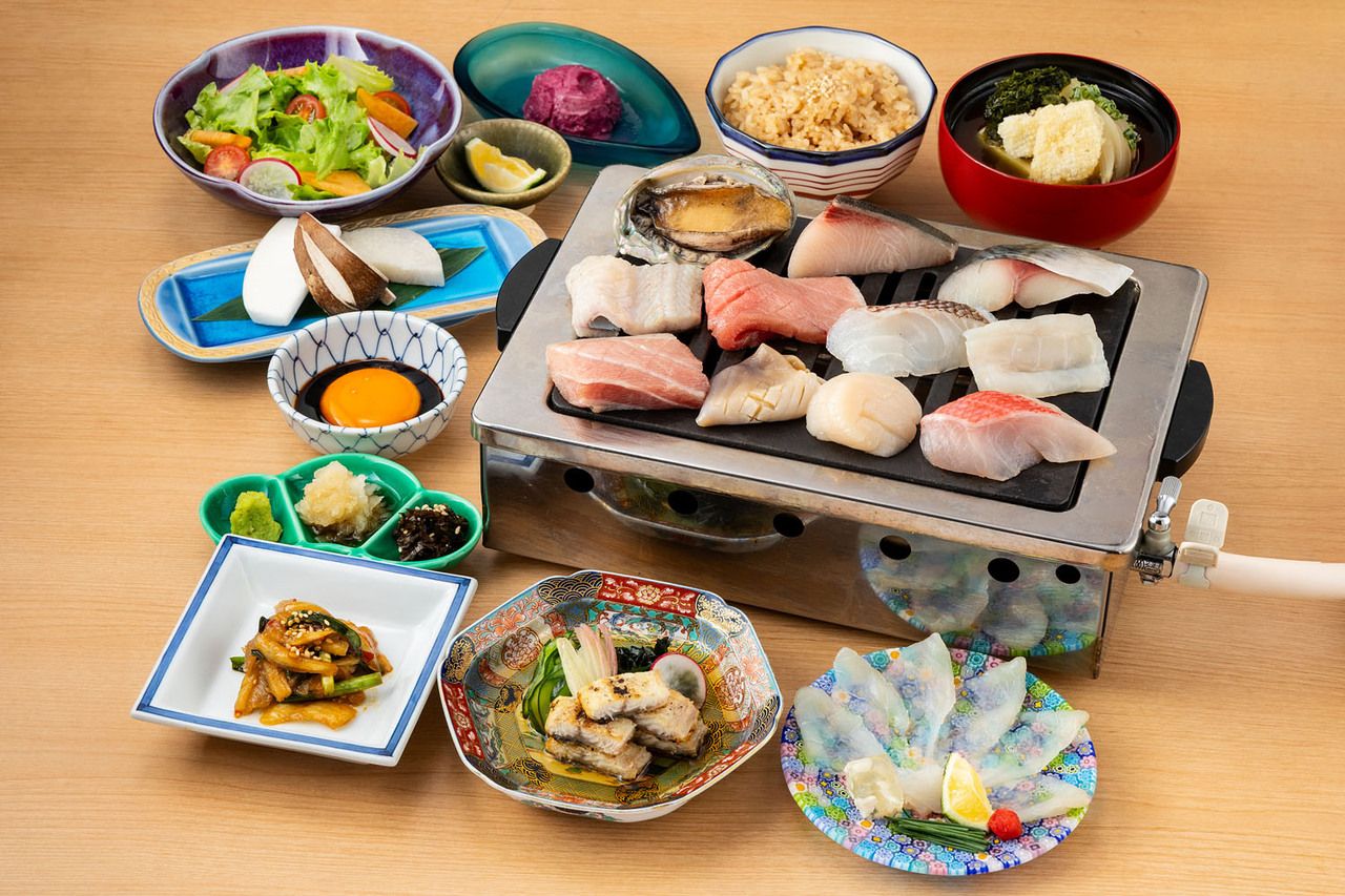 Hakata's new specialty "Uoyaki! Chef's Choice Course"