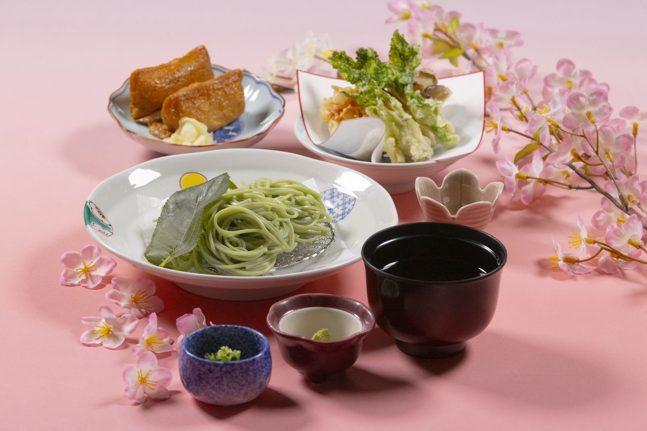 Lunchtime soba noodles "Yumemisou"