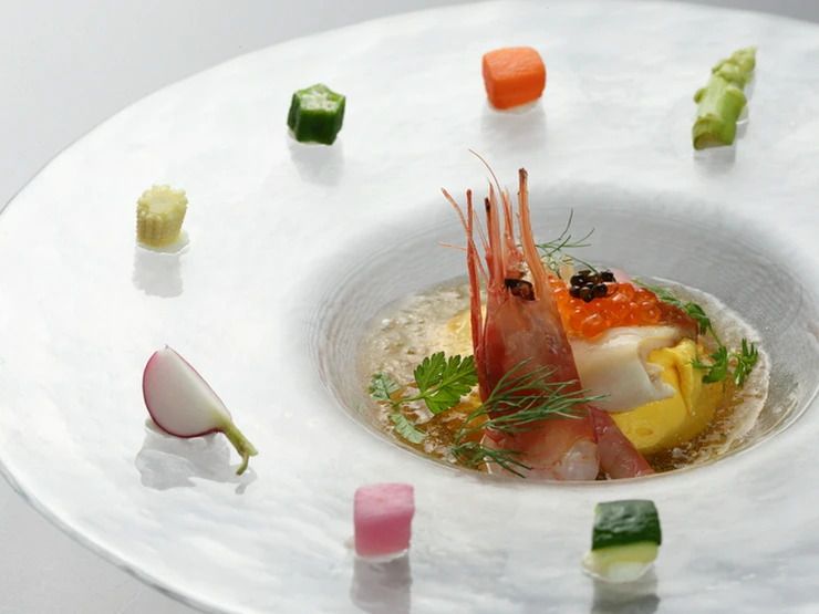 エスポワールコース　5品　デザートワゴンサービス