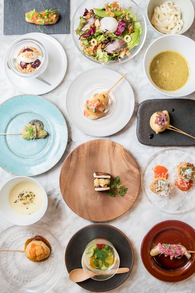 全部7道菜：4400日元（简易套餐）